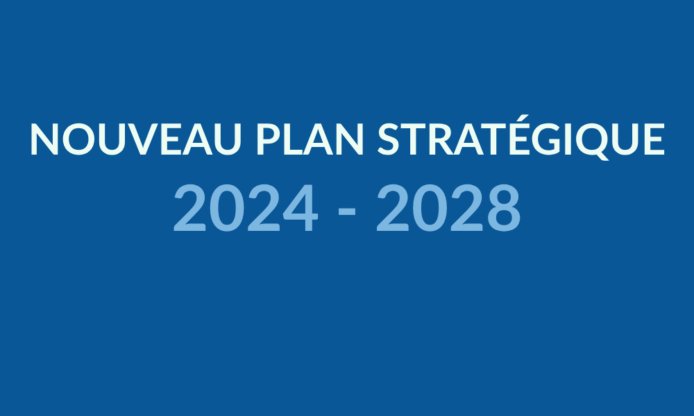 Image de couverture de l'article Le Réseau CATALIS déploie un nouveau plan stratégique 2024-2028 avec un texte blanc sur un fond bleu
